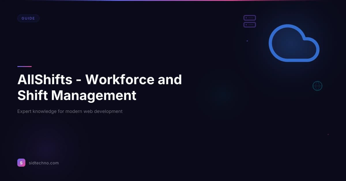AllShifts — project screenshot
