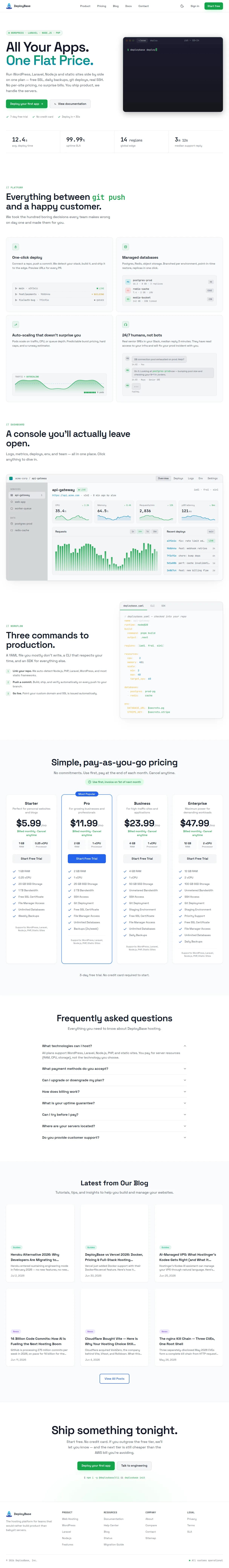 DeployBase preview