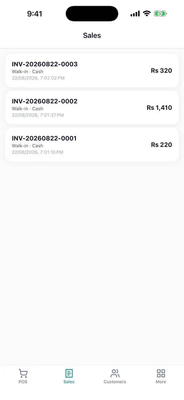 SwiftKhata POS App — image 3