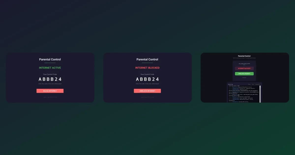 Parental Control — Android TV Internet Blocker